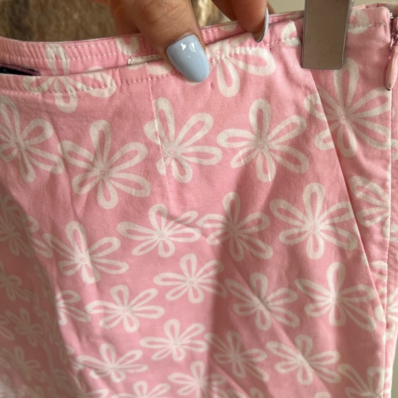 Golftini pink flower power skort, women’s size 00 - Picture 11 of 11
